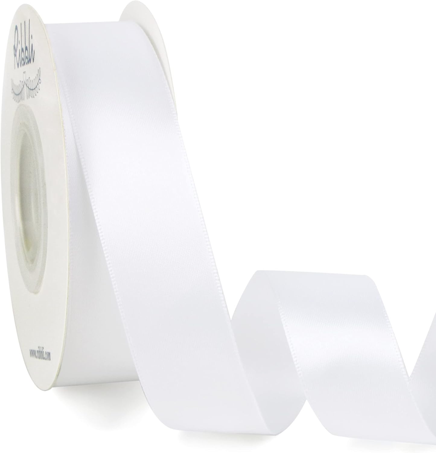 Ribbon - White - 1" wide - Roll