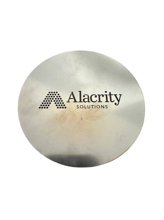 GOBO light slide - Alacrity logo