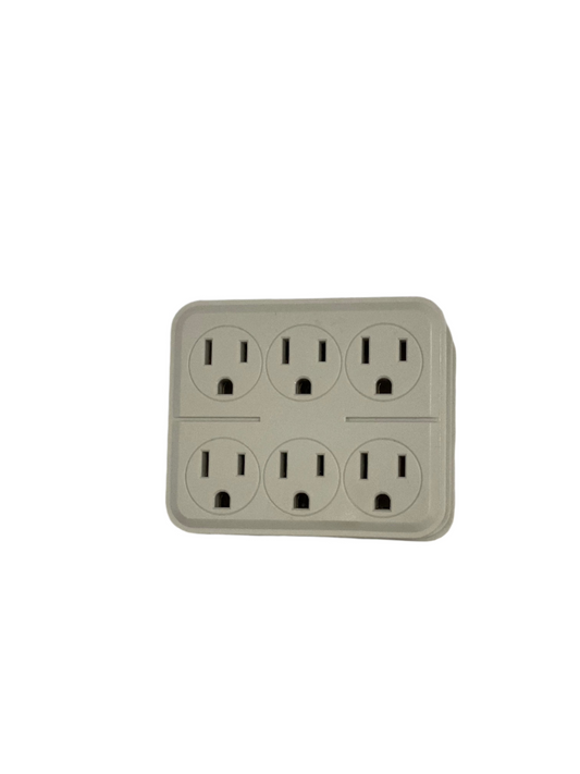 Power outlets, 6 plugs per