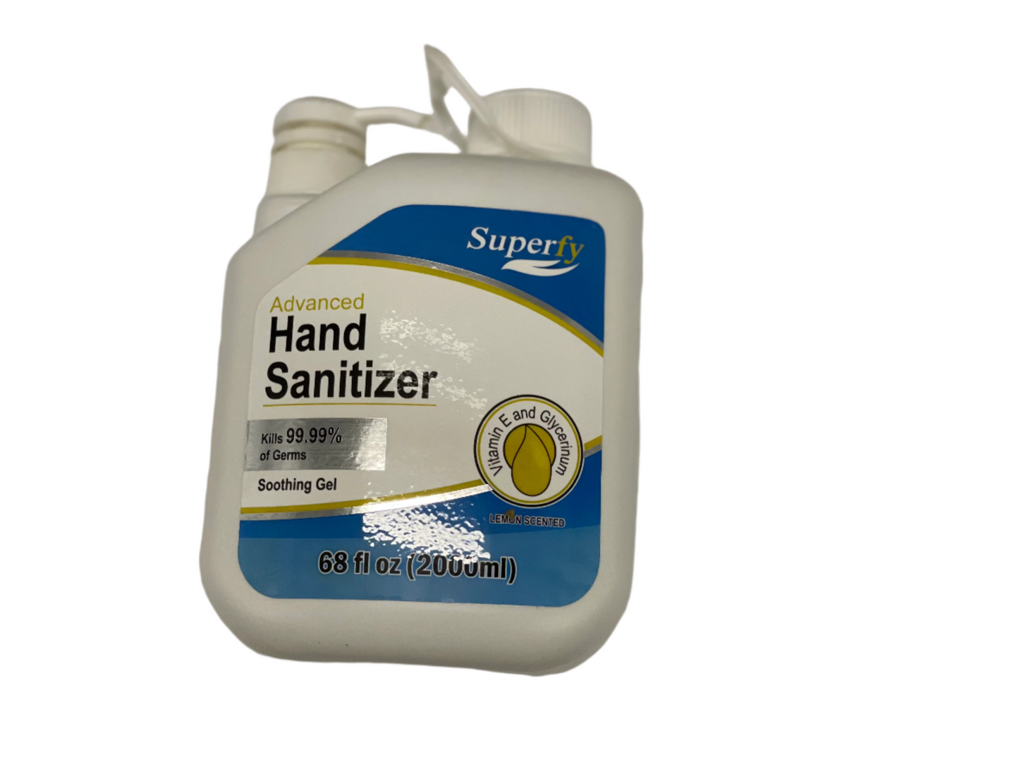 Sanitzer, half gallon jug