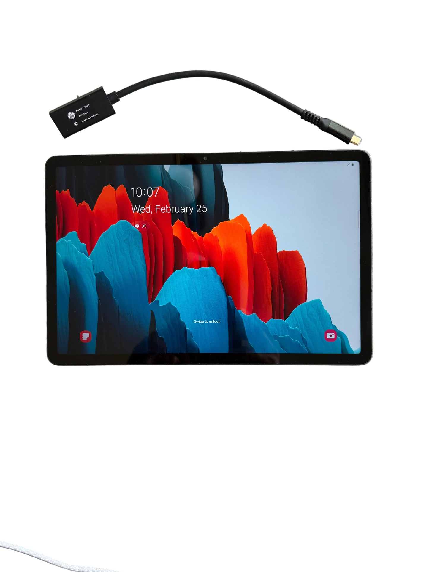 Video Presentation/Lead Scanner Tablet