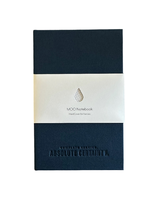 Hardcover Notebook, Blue Cloth