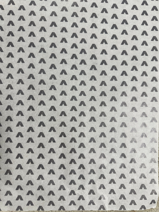 Tissue Paper - Alacrity A logo - black on white - 75 sheet
