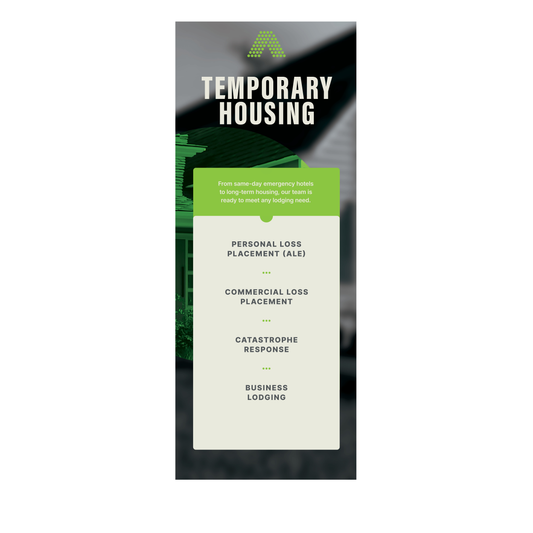 Banner, Temporary Housing March 2026 Edition