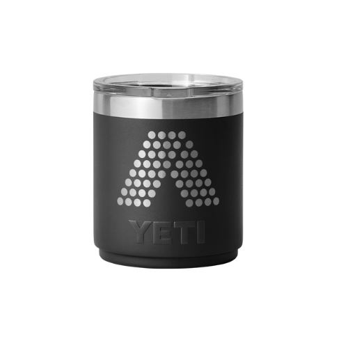 Yeti Tumbler - 10 oz. - Black with Alacrity A logo
