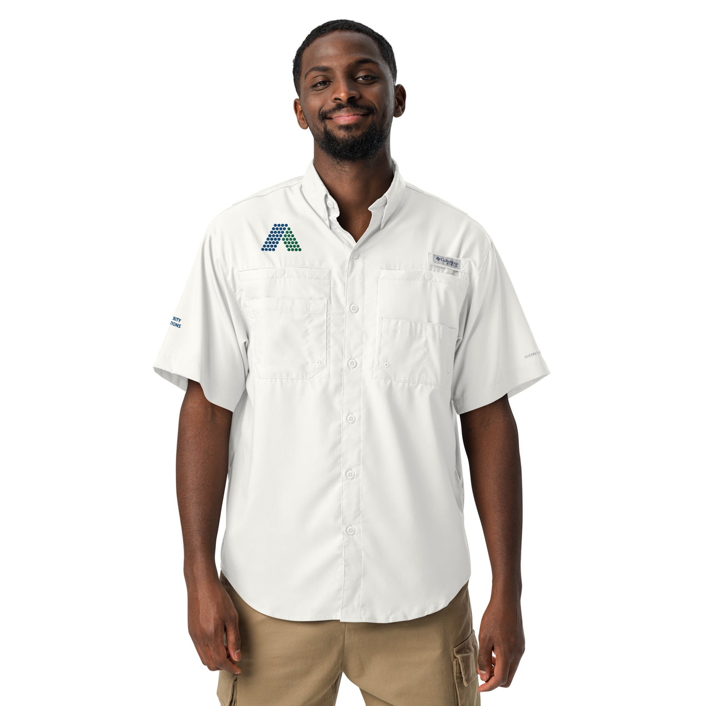 Men’s Columbia short sleeve button shirt