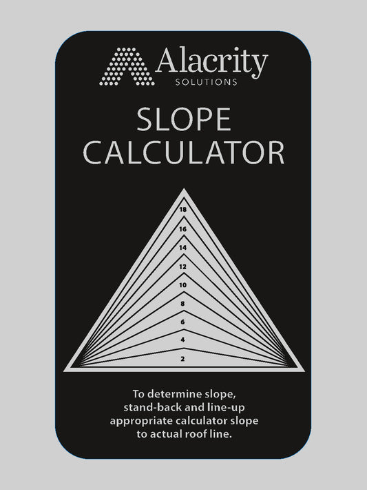 Roof Pitch / Slope Calculator