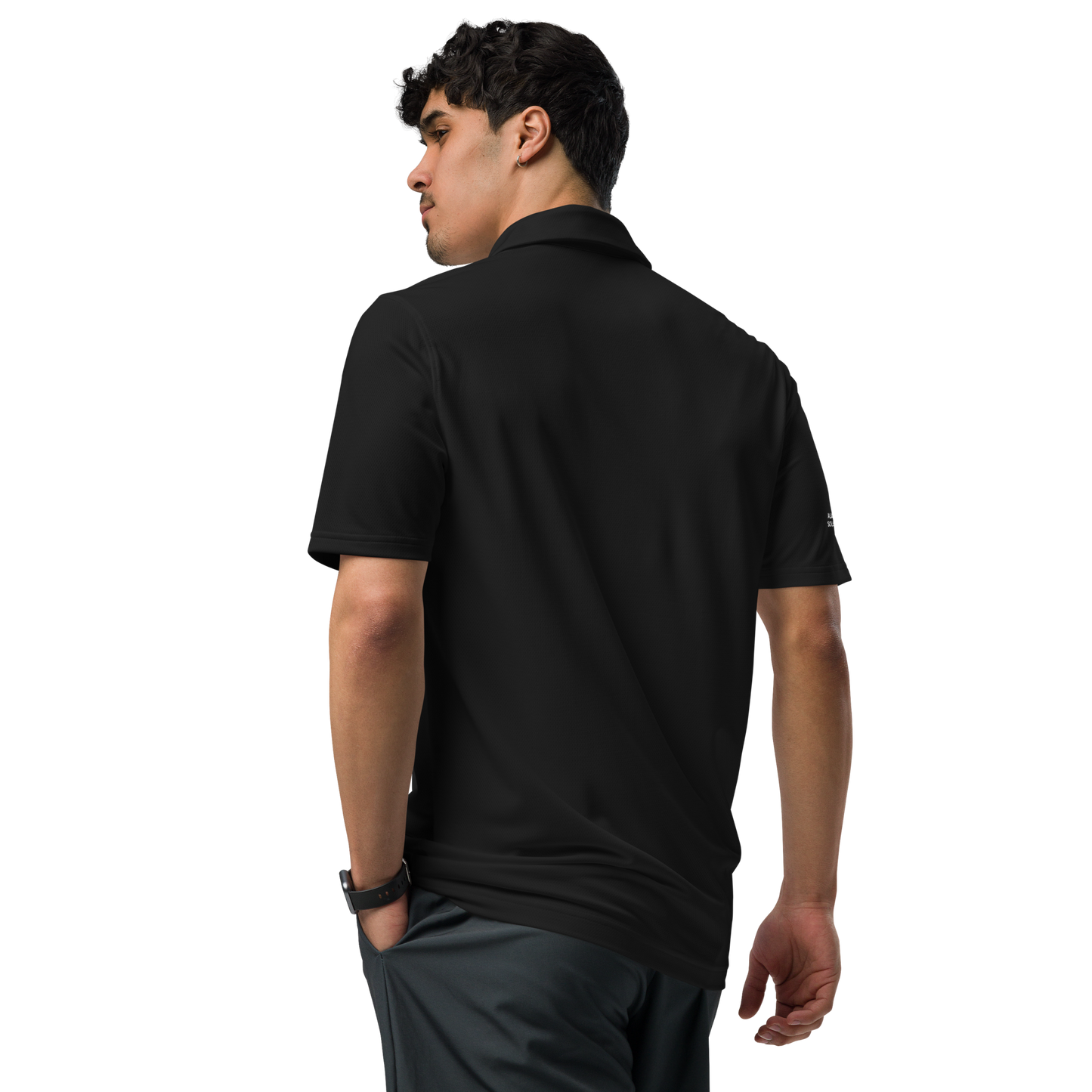 Men's Under Armour® polo (black, navy or grey)