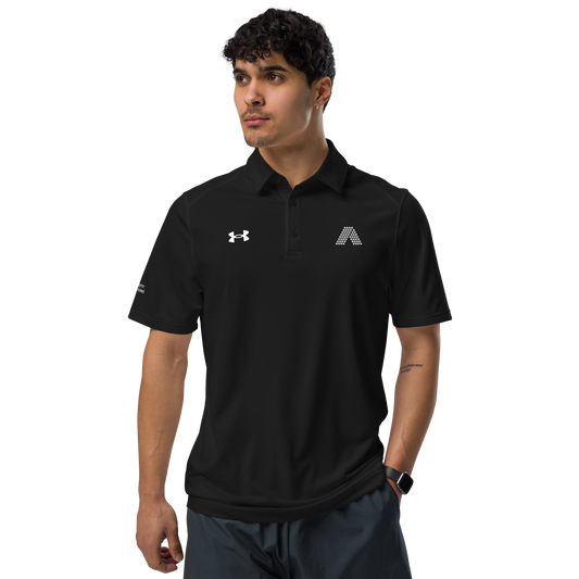 Men's Under Armour® polo (black, navy or grey)