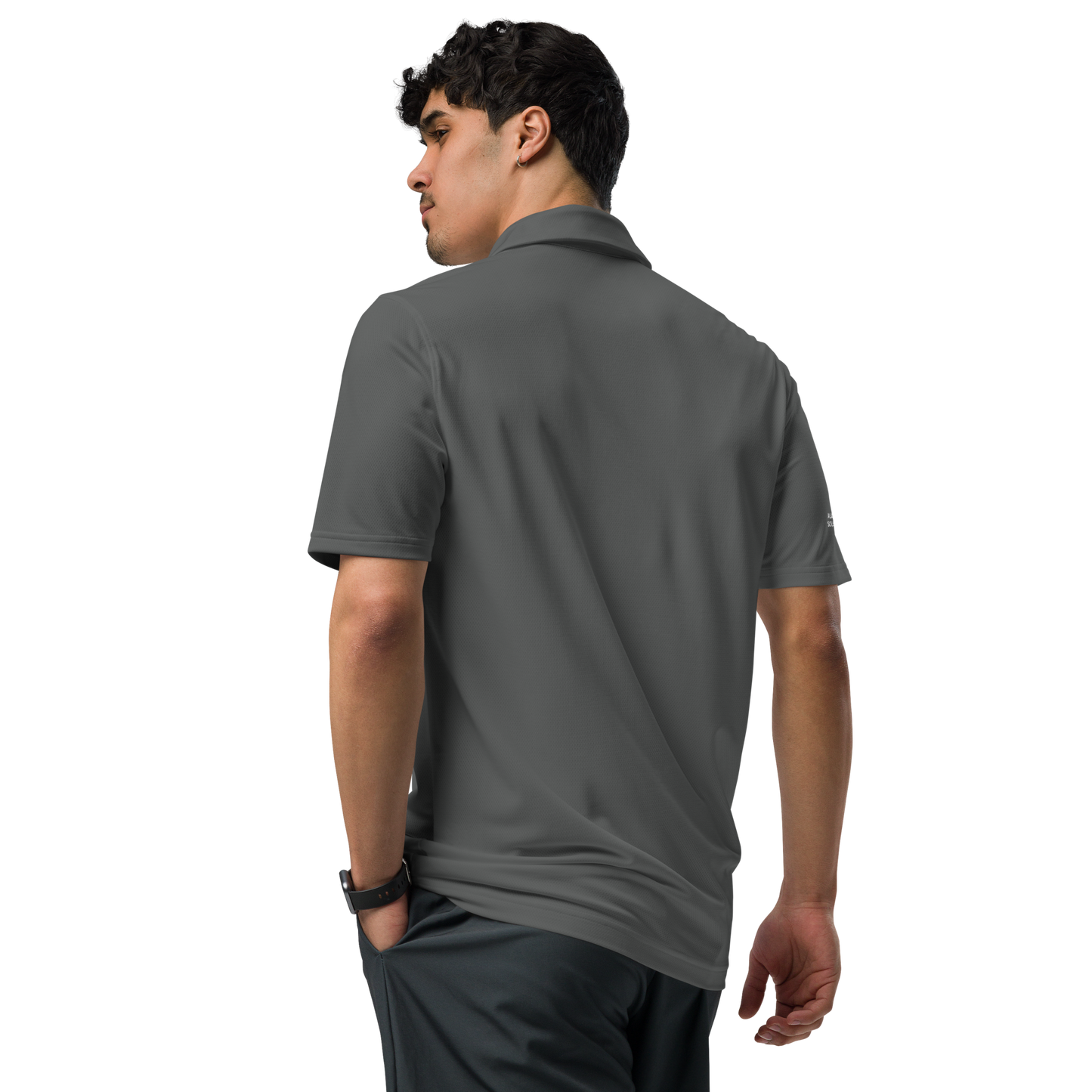 Men's Under Armour® polo (black, navy or grey)