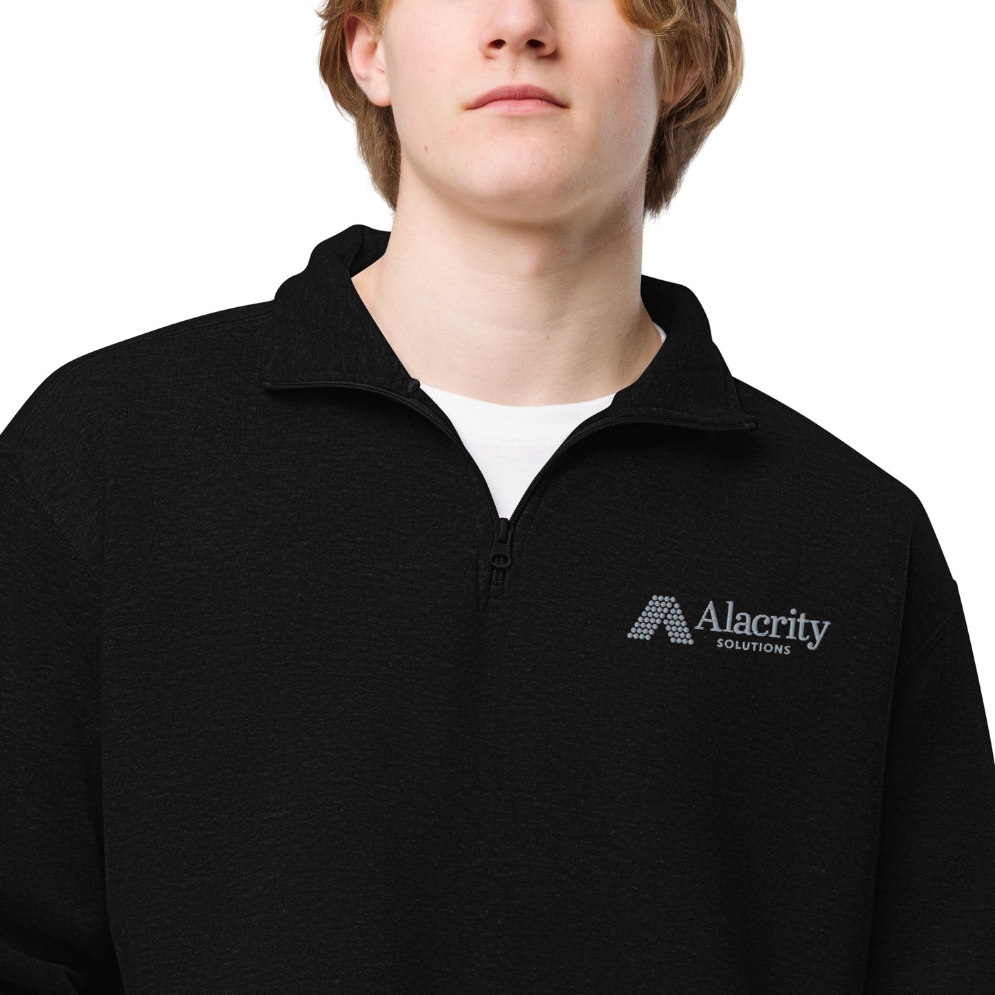 Unisex Fleece Pullover (black or blue)