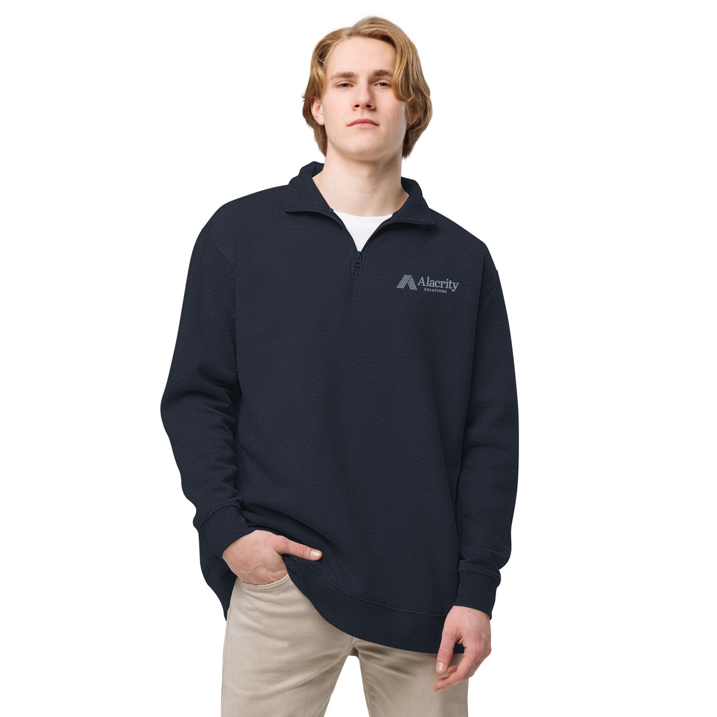 Unisex Fleece Pullover (black or blue)