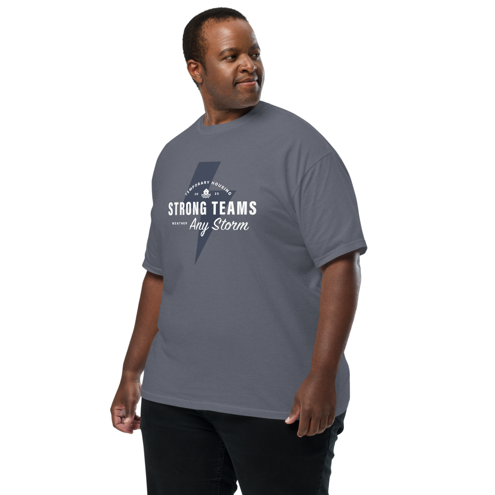 Temp Housing Unisex garment-dyed t-shirt (grey)